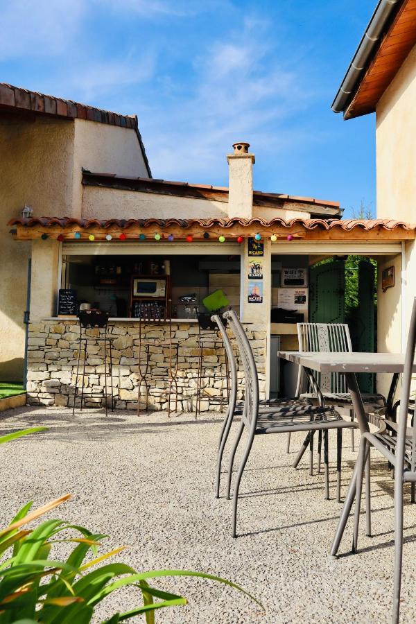 Chambre Familiale "Le Pecher" Saillans  Bagian luar foto